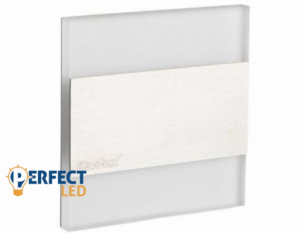 TERRA hideg fehér 12 V króm beltéri LED-es lépcső világítás