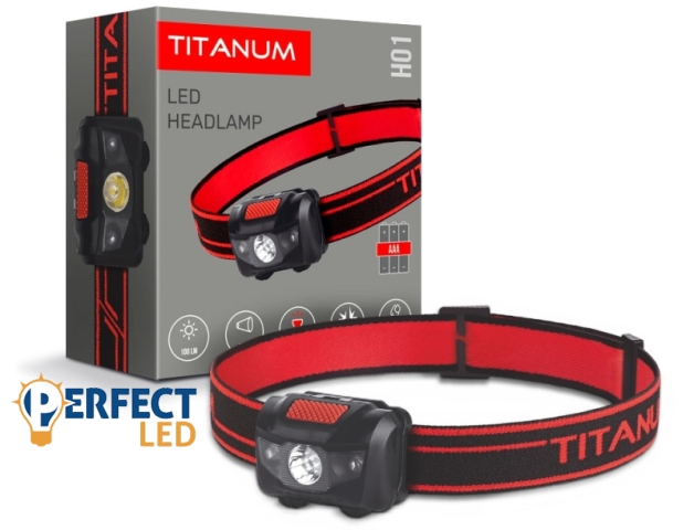 Videx TITANUM LED Fejlámpa 6500K TLF-H01