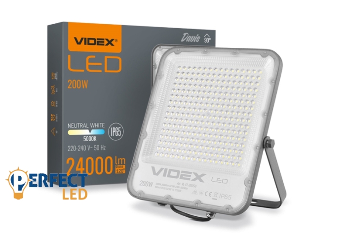 Videx Davis 200 W-os 5000K 24 000lm LED reflektor