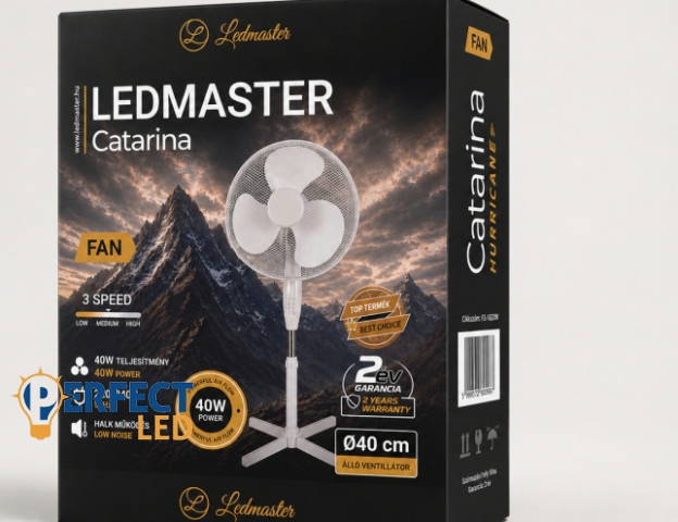 Perfectled Catarina ventilátor 40cm
