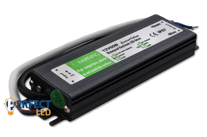 MasterLED 60 W-os vízálló tápegység 5 Amper 12VDC